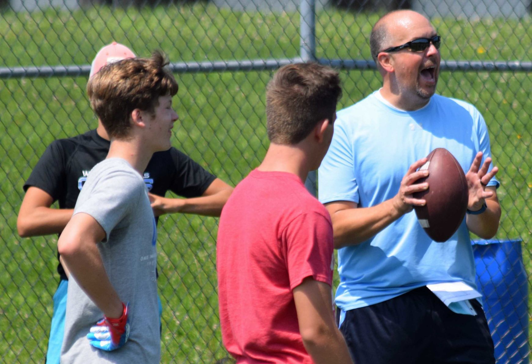 Wisconsin Dells assistant coach Aaron Mack